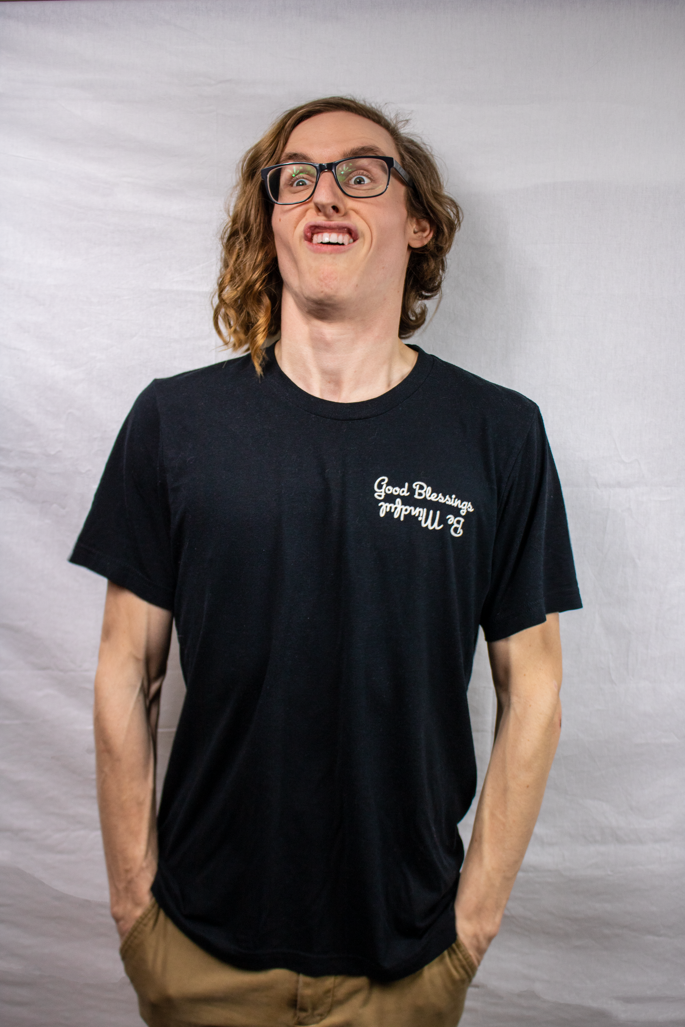 Classic Good Blessings Shirt - Black