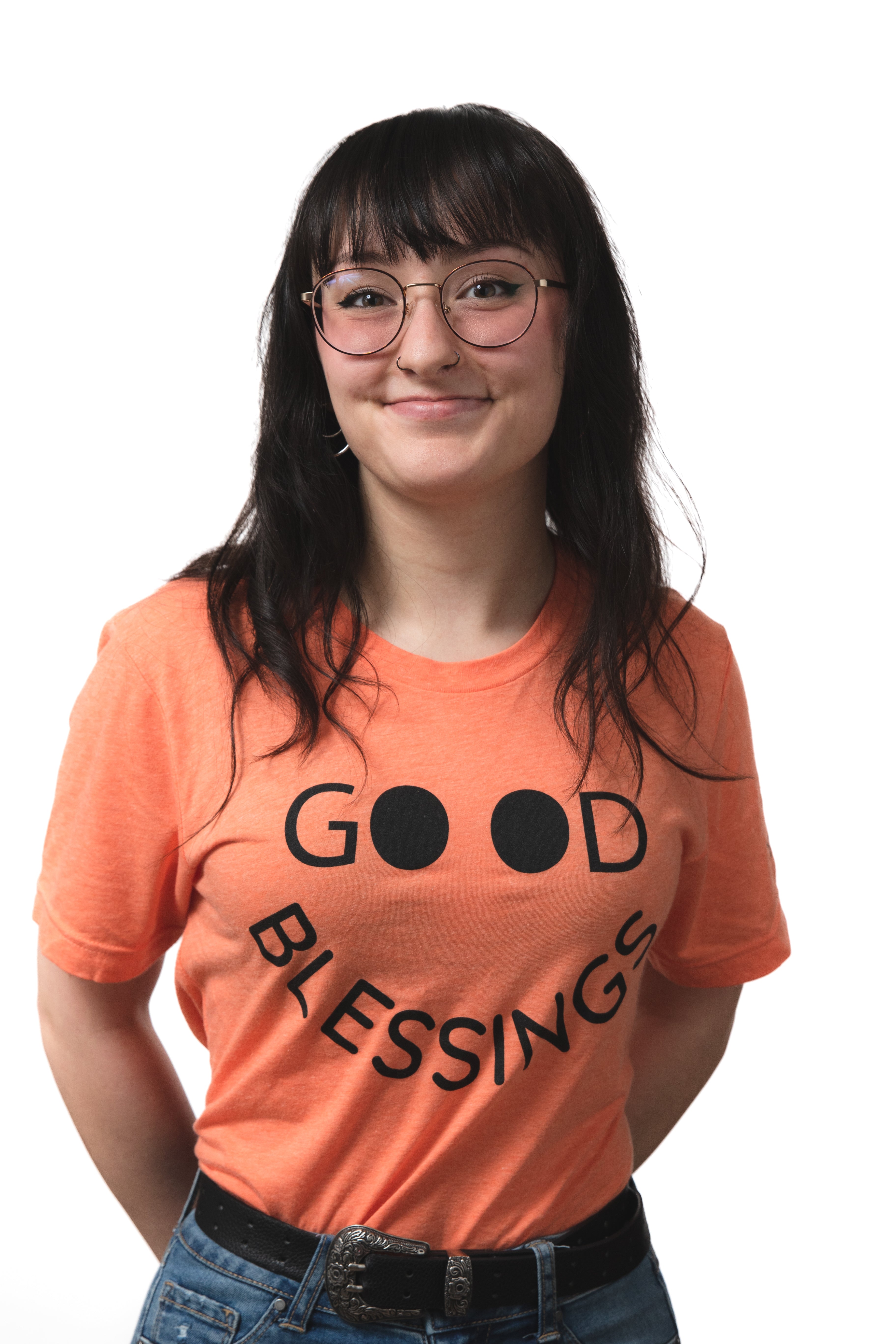 Orange Smile T Shirt