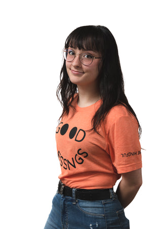 Orange Smile T Shirt